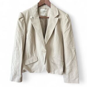 Old Navy Clothing Co. Tan Lined One Button Women’s Blazer size XL
NWOT